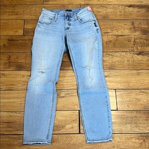 Silver Boyfriend Jeans